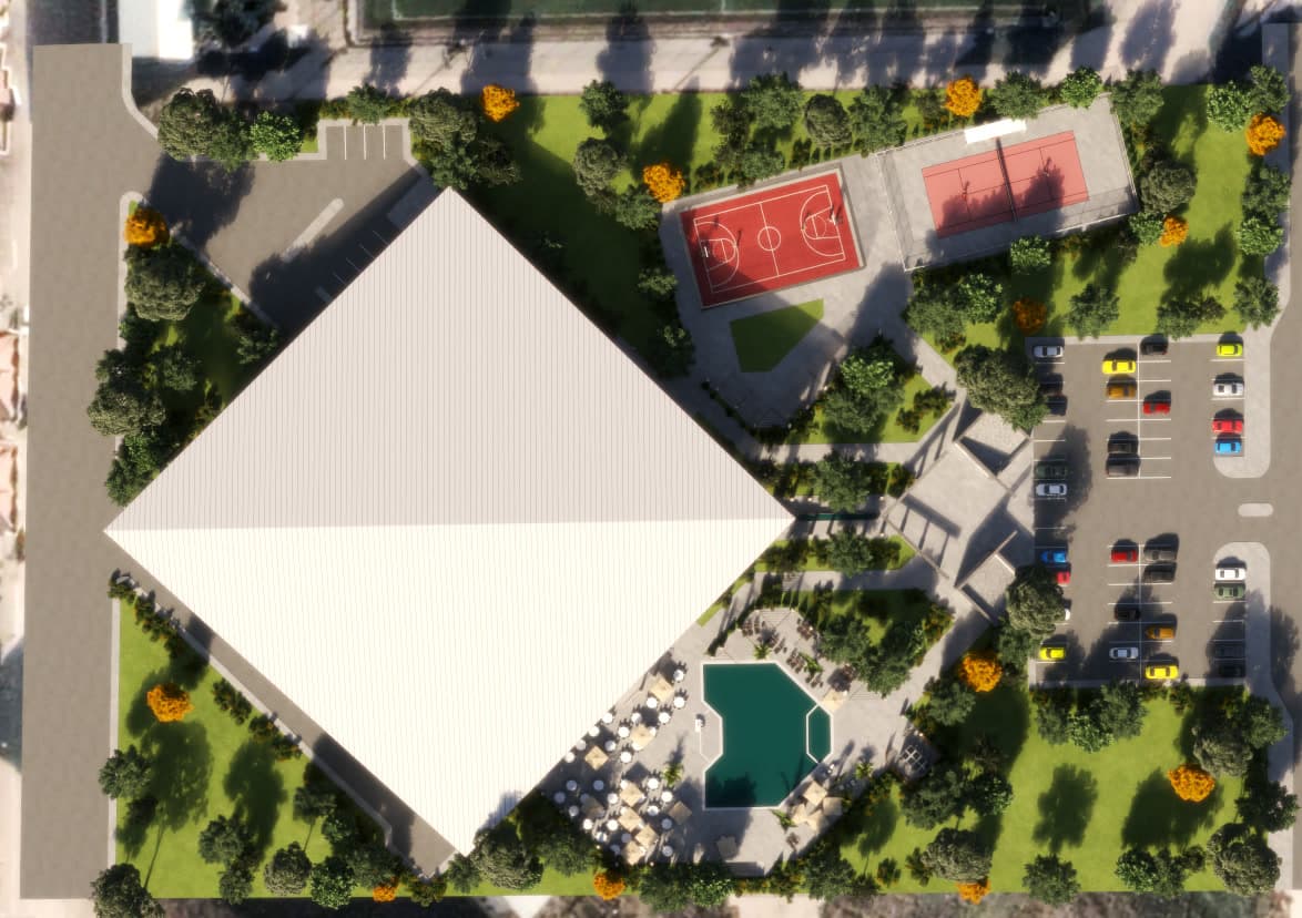 Kapalı Spor Salonu ve Yüzme Havuzu Binası 1