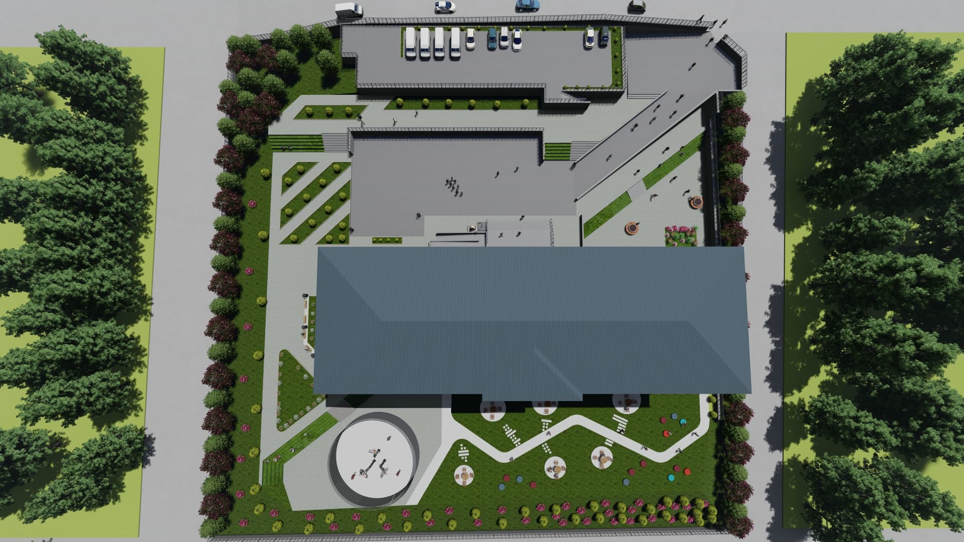 Karacaören 24 Derslikli İlkokul Binası 1